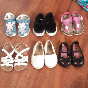 Lot of 6 shoes